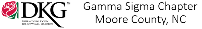 Delta Kappa Gamma- Gamma Sigma<br />Moore County, North Carolina